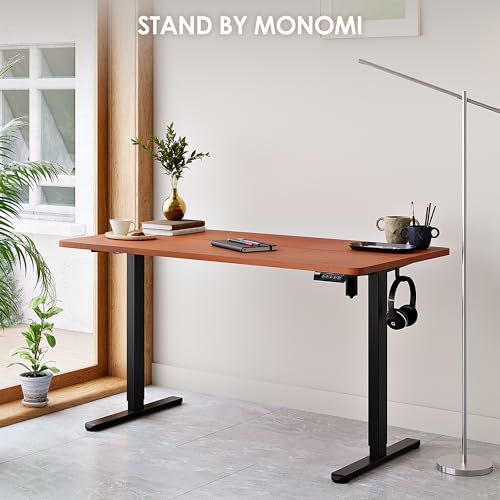 Monomi 002B Electric Standing Desk, 55X24 Inches Adjustable Height Desk, Home Office Sit Stand Up Desk  thumb #8