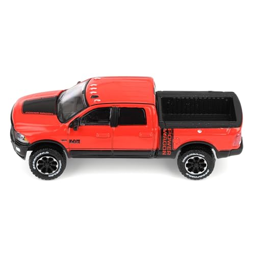 GreenLight 2017 Ram 2500 Power Wagon rojo/negro miniatura 5