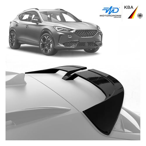 CHROMEMASTER | Becquet de Toit ; Becquet Arrière Compatible avec Cupra Formentor 2020+ ; Accessoires Auto - Spoiler pour Voiture ; pour la Peinture ; Assemblage : Colle | Tuning Optique Automobile – vue 2
