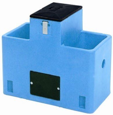Miraco Lil' Spring 2900 Double Sided Automatic Livestock Waterer - Blue Unheated