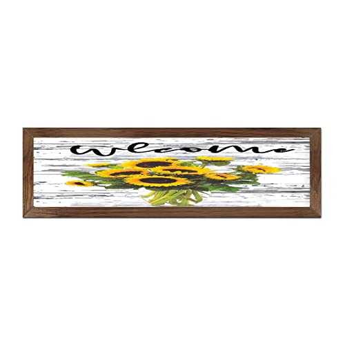 Décoration murale en bois vintage jolie plaque avec citation inspirante