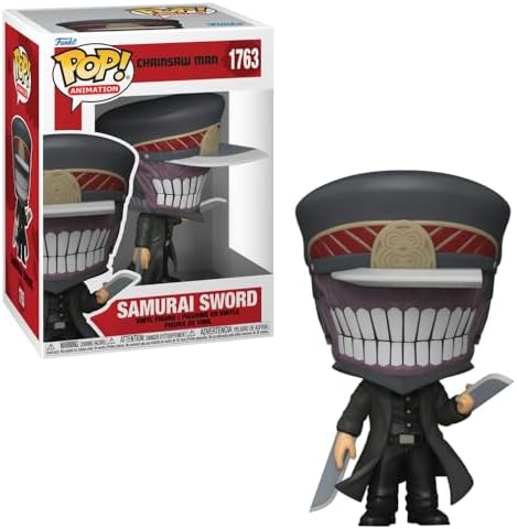 Review Funko Pops de Chainsaw Man: Os 10 Melhores Para Sua Coleção (Análise) 14 Boneco Funko Pop! Chainsaw Man - Samurai Sword