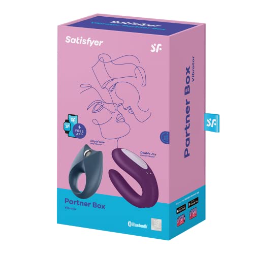 Satisfyer Partnerbox 2 vibromasseur couple connecté application étanche - 3