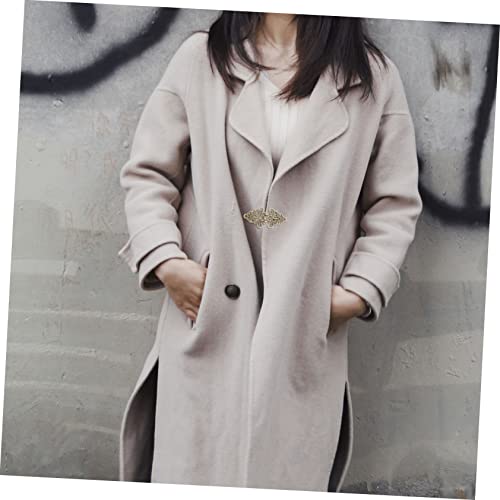 BETOOKY 3 Pçs Fivela Xale Floral Botão Para Cima Cardigã Suéter Sapo Fecho Xale Fecho Botões Suéter