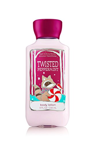 Bath and Body Works Twisted Peppermint Body Lotion 8 oz / 236 mL (Holiday Traditions)
