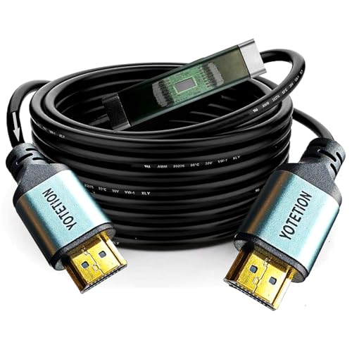hdmi Cable 80ft 4k60hz with Built-in Signal Booster. hdmi Cables Extender,HDMI Cable V2.0 with EQ Suppert HDR 4K60HZ