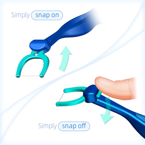 T.Smile NoFuss Long Handle Flosser