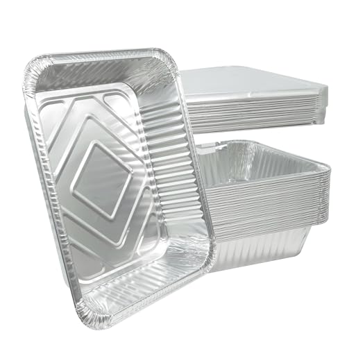 BondOnLum Aluminum Pans with Lids 9x...