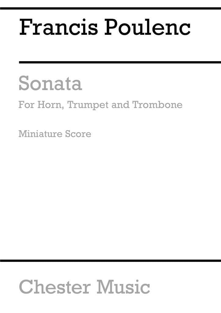 Sonata for Horn, Trumpet and Trombone