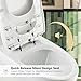 DeerValley Elongated One Piece Toilet 1.1/1.6 GPF Dual Flush Powerful & Quiet 10