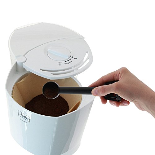 Melitta 1017-01 (Independiente, Cafetera de Filtro, Blanco, Jarra, Vidrio, 10 Tazas), 1000 W, 1.2 litros - Imagen 6
