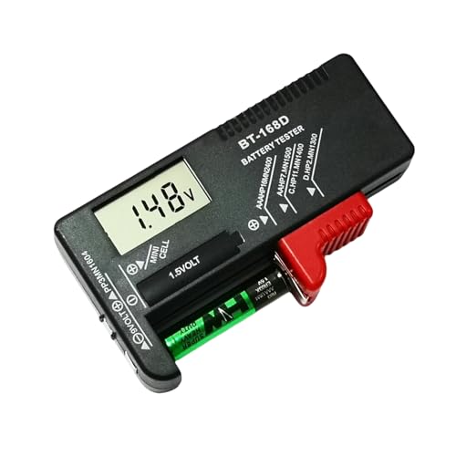 LED Digital Battery Tester for AA AAA C D 9V 1.5V