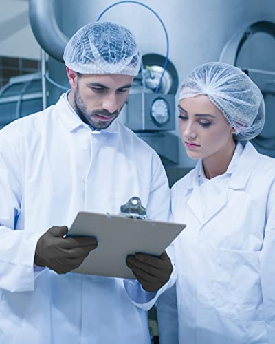 Atlantic Safety Products Black Lightning Exam Gloves, Disposable, Powder-Free Nitrile Gloves, Black, Large, 100-Ct #TOP5