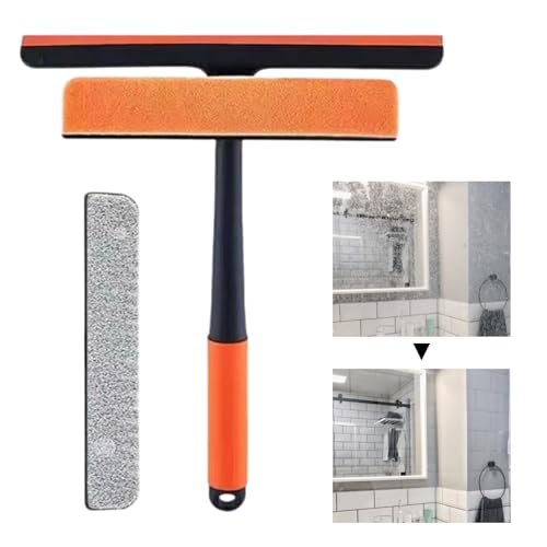 Lavavetri a rete, per la pulizia dei vetri della doccia, lavavetri per finestre del portico, per finestre di appartamenti, terrazze, prese d'aria, casa, ufficio, soggiorno, camera da, studio