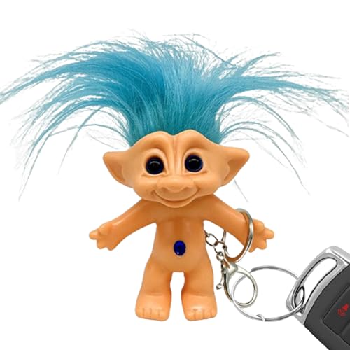 TROLL DOLL TROLL ENTRE - TOUR DE BONNE LUCCHT VINTAGE DIMEL | Femmes Mignonnes Mini Figurine | 3,94 Pouces, Accessoire De Jouets De Collection De Filles Avec Colorés...