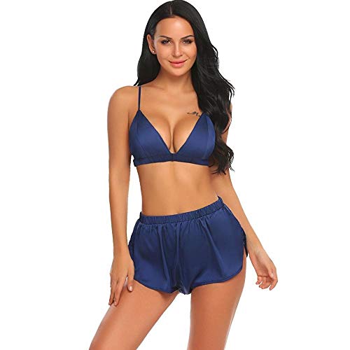 Ensemble de lingerie en satin doux pour un confort nocturne