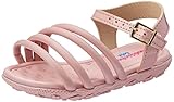 Sandália Molekinha Infantil Bebê-Meninas, Rosa, 20