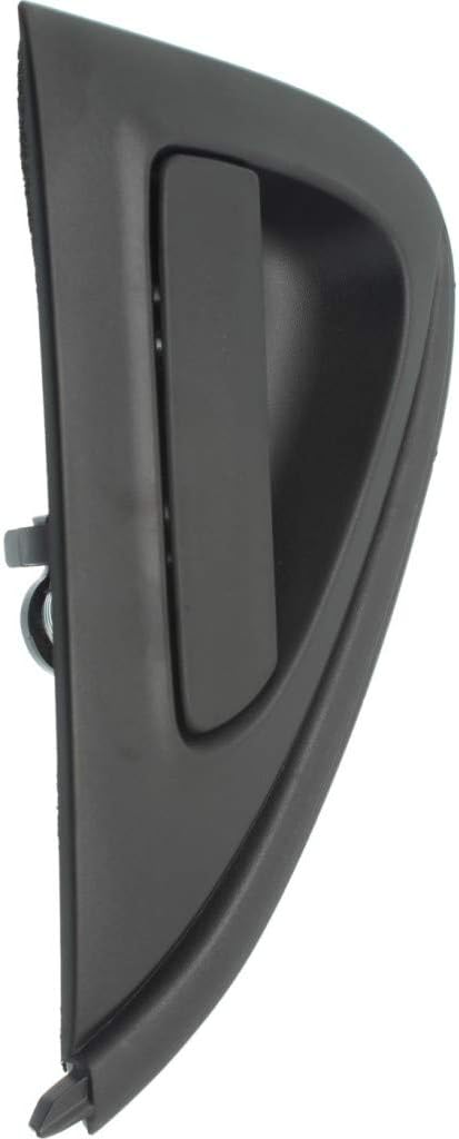 KarParts360 for Chevy Spark 2016 2017 2018 Exterior Door Handle Rear Driver Side Textured Black | Trim : LS/LT/Activ