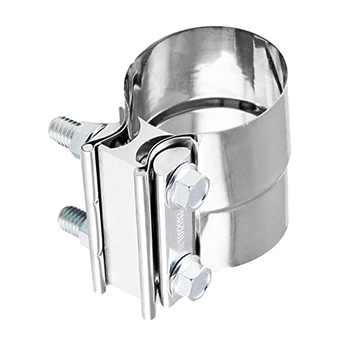 Abrazadera de banda de escape de 2.25" a 2.5" para unión de tubos de acero 7