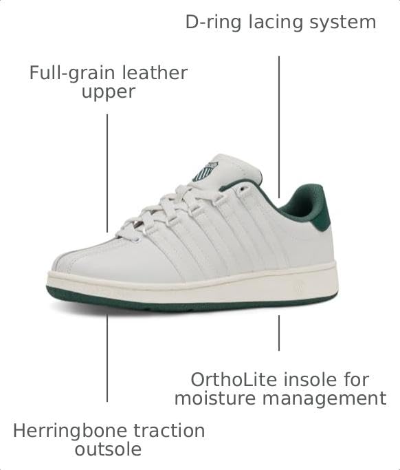 Image of K-Swiss Men's Classic VN Leather Sneaker