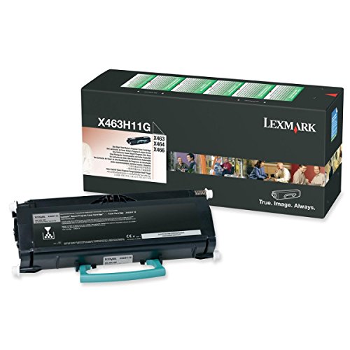Toner Lexmark X463A11G noir haute netteté pour des impressions de 3500 pages