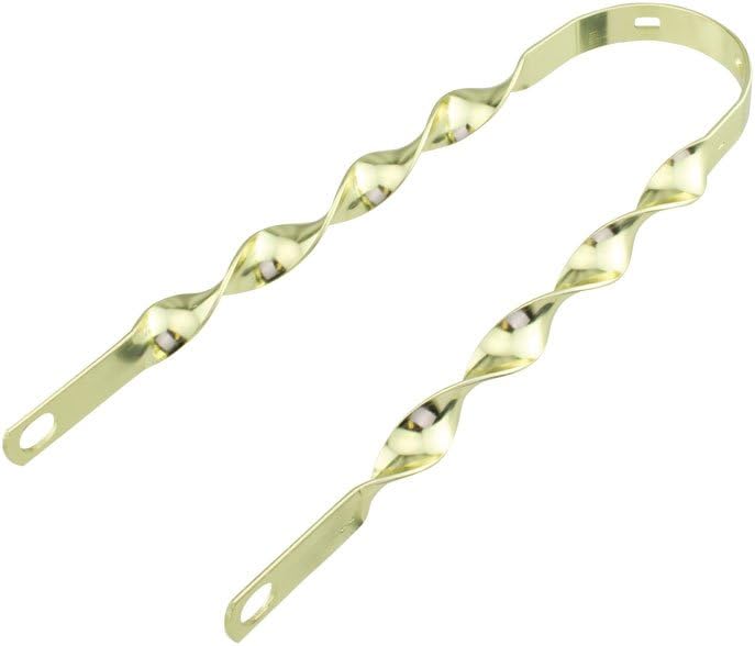 Flat Twisted Lowrider Beach Cruiser Fender Braces Gold