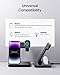 Intoval Charging Station for Apple iPhone/iWatch/Airpods, 3 in 1 Wireless Charger for iPhone 14/13/12/11/XS/XR/XS/X/8, iWatch 8/Ultra/7/6/SE/5/4/3/2, Airpods Pro2/Pro1/3/2/1 (Z5,Black)