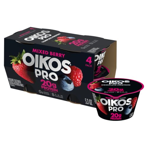 Oikos Pro Mixed Berry Yogurt-Cultured Ultra-Filtered Milk Pr...
