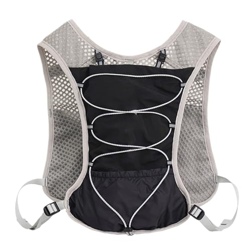Chaleco de hidratación impermeable, chaleco de , 16,14 x 10,63 en 5 L, reflective Lightweight, Quick Drying Adjustable Sports Gear for Transpirable Cycling, Trail, Mountain, Hiking, Outdoor