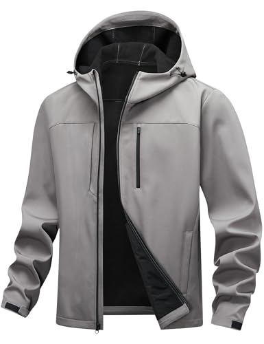 HOTSUIT Men's Water-Resistant Softshell Jacket