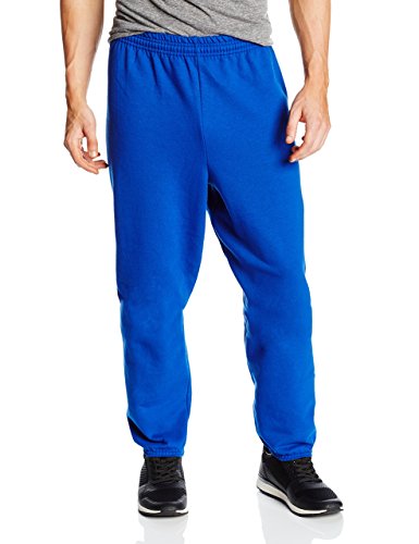Hanes Men s EcoSmart Non-Pocket Sweatpant (Pack of 2), Deep Royal, Medium