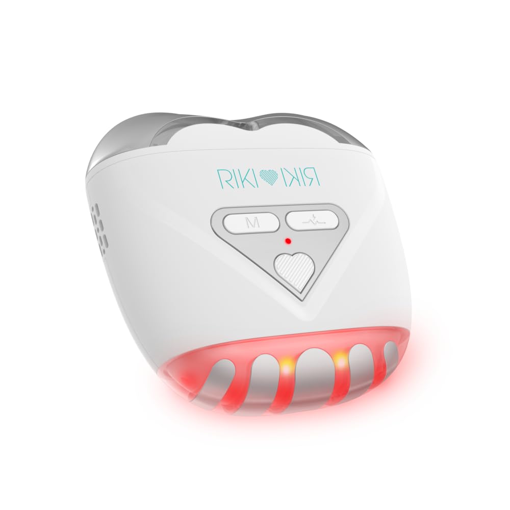 RIKI LOVES RIKI Sculptress PRO Gua Sha – 5-in-1 Smart Facial Massager with Heat, Cooling, Micro, LED Light Therapy &amp; Vibration | Lifting &amp; Tightening Tool for Face Contour, Puffiness &amp; Glowing Skin