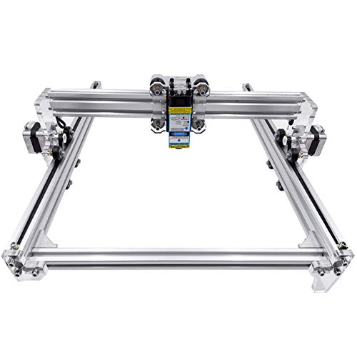 Laser Graviermaschine CNC Laserdrucker Graveur Carving Gravur Schneidemaschine Desktop-Drucker Logo Abbildung Entwurf,2 Achsen,500mw