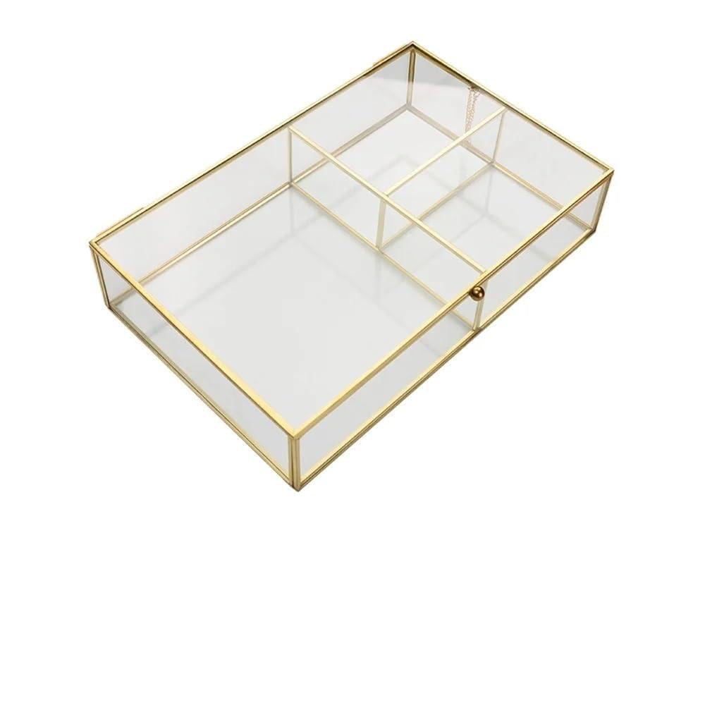 guiling-1986 Eyeglasses Display Rack Glass Jewelry Storage Boxes Display Case Container Desktop Lipstick Organizer for Eyewear