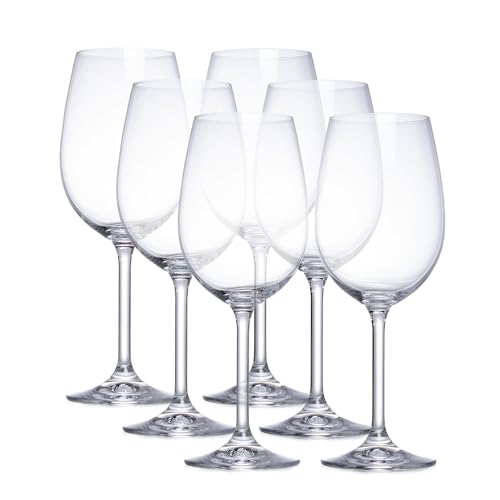 Jogo de 6 Taças Para Vinho Branco Gastro, Bohemia, Transparente, 450ml