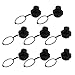 VORCOOL 8Pcs 22Mm Valves de Gonflage de Coussin Dair Gonflable Vis de Bateau Bouchons Dair Unidirectionnel des Buses de Remplacement de Gonflage Buses Dair en Spirale pour Matelas