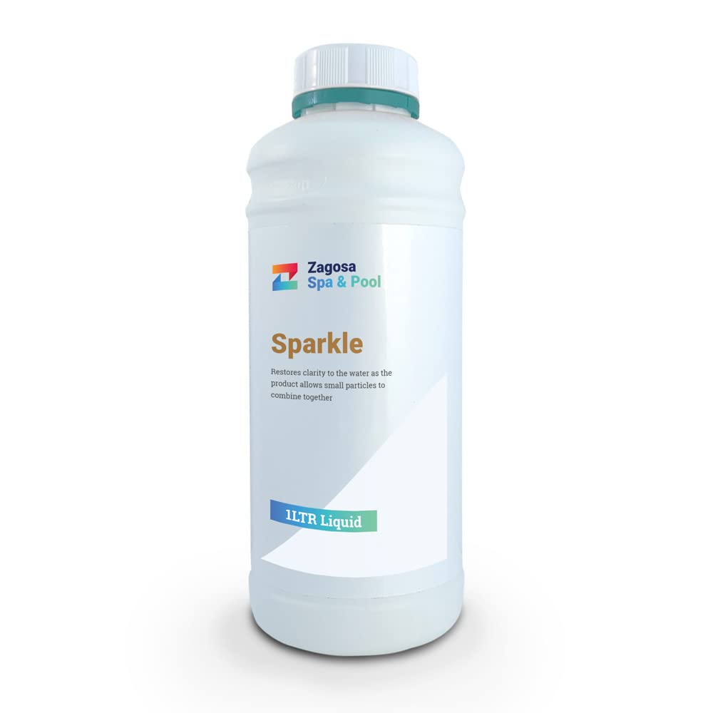 Zagosa Spa Sparkle 1L Water Clarifier for Hot Tubs, Spas & Swim Spas