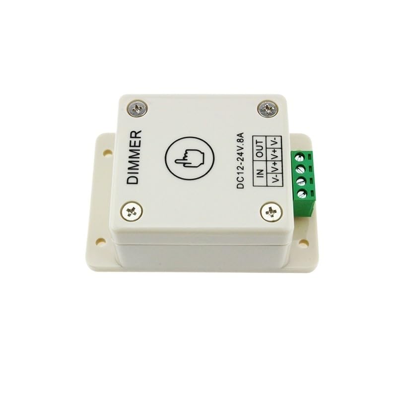 LED-Touch-Dimmer, manueller Dimmerschalter, monochrome Lampe