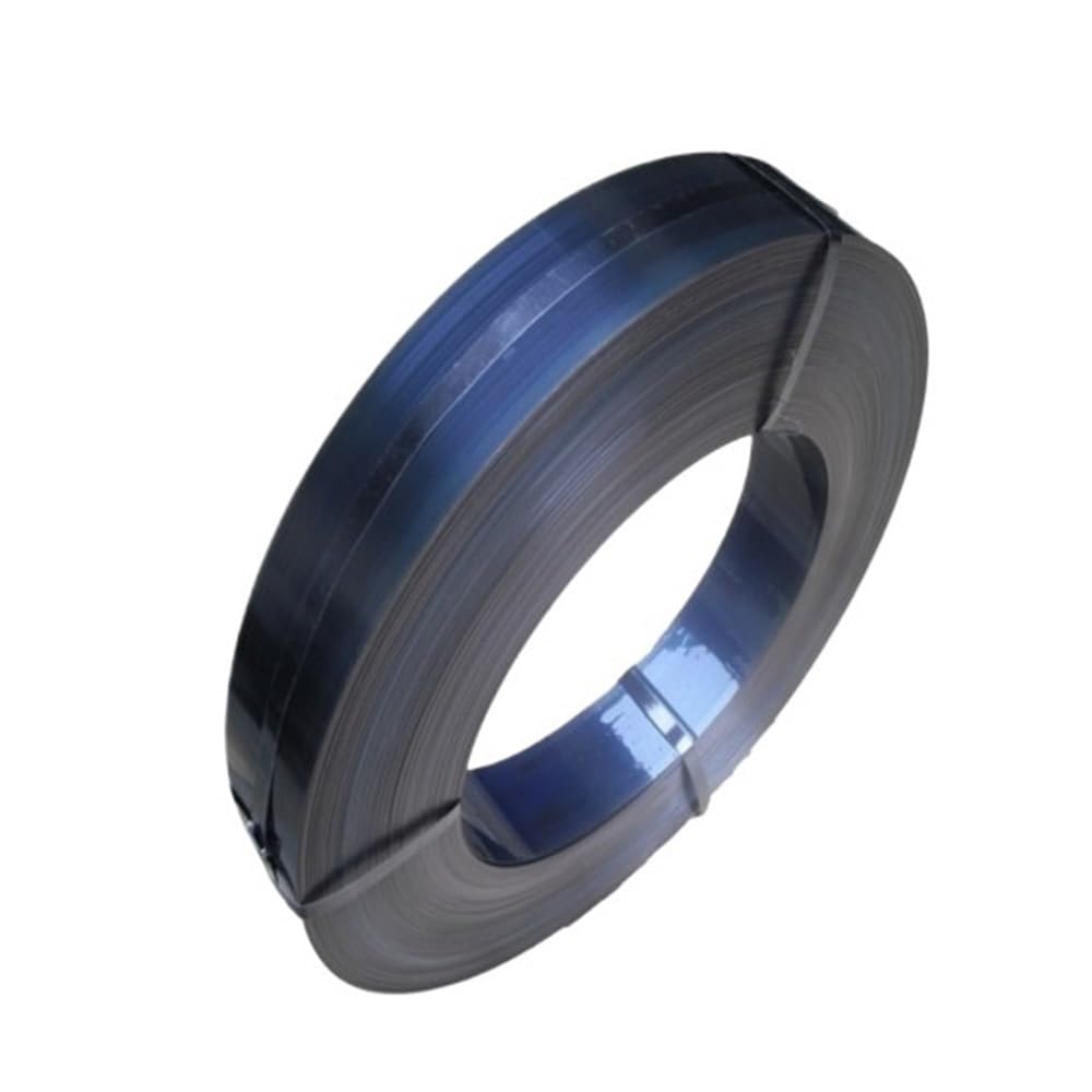 Tira de acero for resortes de 65 MN, 500 mm de longitud, alta resistencia y elasticidad, grosor personalizable de 0,1 a 2 mm.(0.5x150x500mm)