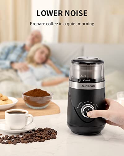 Shardor Upgraded Adjustable Coffee Grinder Electric thumb #5