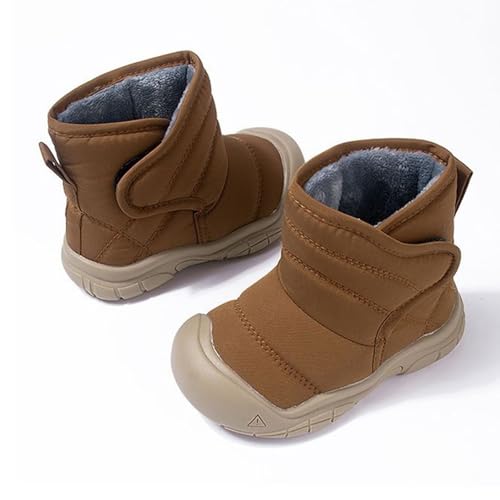 Toddler Snow Boots Girls Boys Winter Lightweight Waterproof F𝐮r Lined Boots Little Kid Waterproof Boots Kids Big2