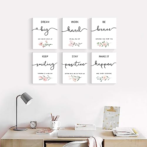 Howwii Inspirational Wall Art For Bedroom, Motivational Office Wall Art Decor thumb #6