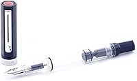 Vista 1 de TWSBI Pluma estilográfica ECO Negro Stub1.1 Plumín