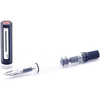 TWSBI Eco Black Nib F Fountain Pen Demonstrator Piston Fountain Pen Piston Fountain Pen