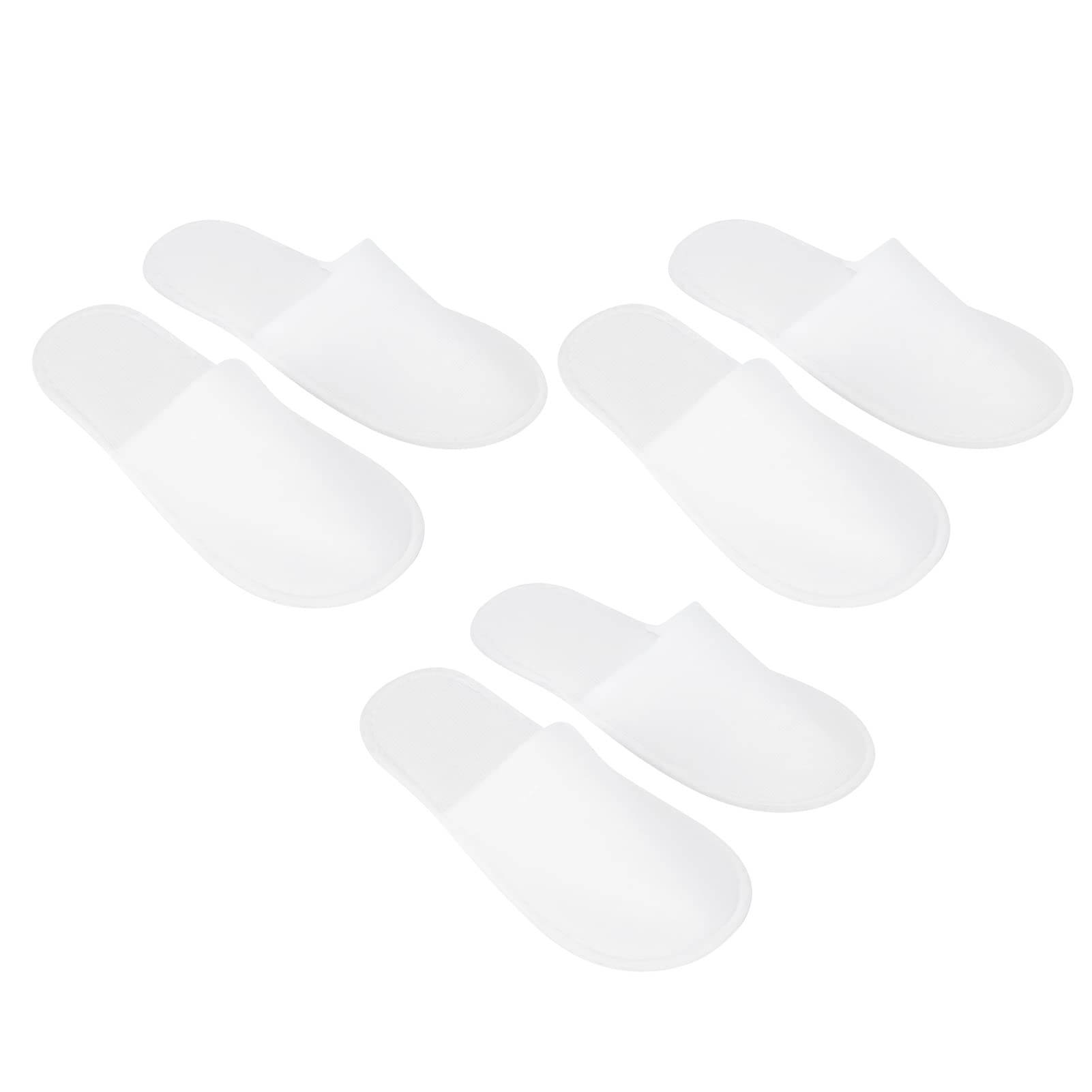 Pantofole usa e getta Pantofole da hotel Pantofole da viaggio Pantofole da centro spa Bianco Antiscivolo Confortevole Traspirante Morbido Leggero per viaggi spa in hotel Uso