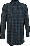 drmtm jacke  drmtm FLANNEL LONG SHIRT gruen/navy