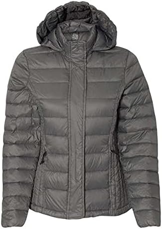white packable down jacket