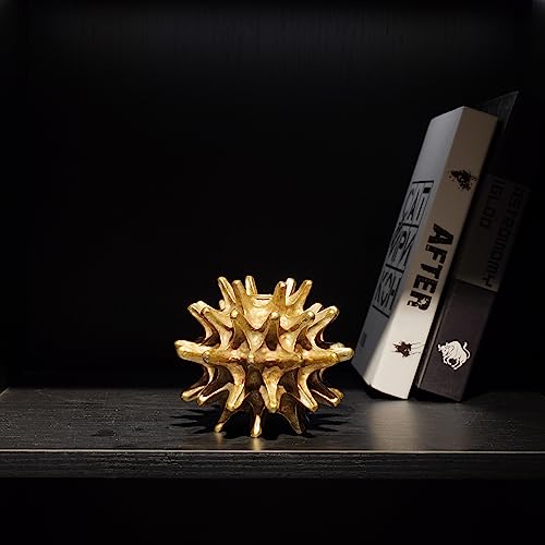 Guichifun Candle Stick Candle Holder Decor - Gold Table Decor Ball Taper Candle Holders Decorative Modern Candlestick Holder For Home Décor Wedding Centerpiece Gift 4.75 X 4.75 X 4.2 Inch Guichifun thumb #2