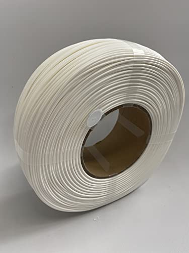 Image of Bambu Lab 3D Printer Filament, 1.75mm PLA 3D Printing Filament Dimensional Accuracy + /- 0.03 mm, Fast Printing RFID PLA, No Warping & Tangling, 3D Print Material 1kg Refill Silver