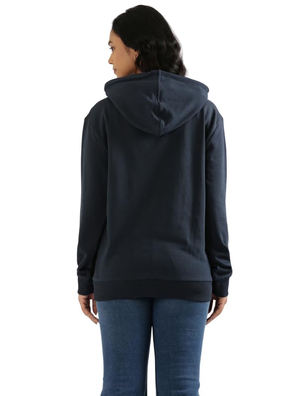 Image of SAADAA Unisex Pullover Fleece Hoodie for Men & Women | 100% Cotton Top Surface | Fleece Inner | Casual Fit | 2 Pockets | Winter Wear